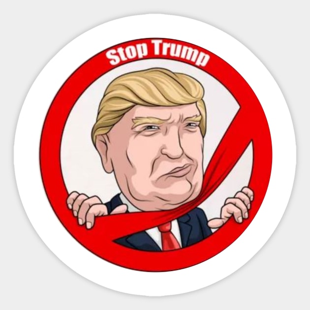 stop trump Sticker by best-store